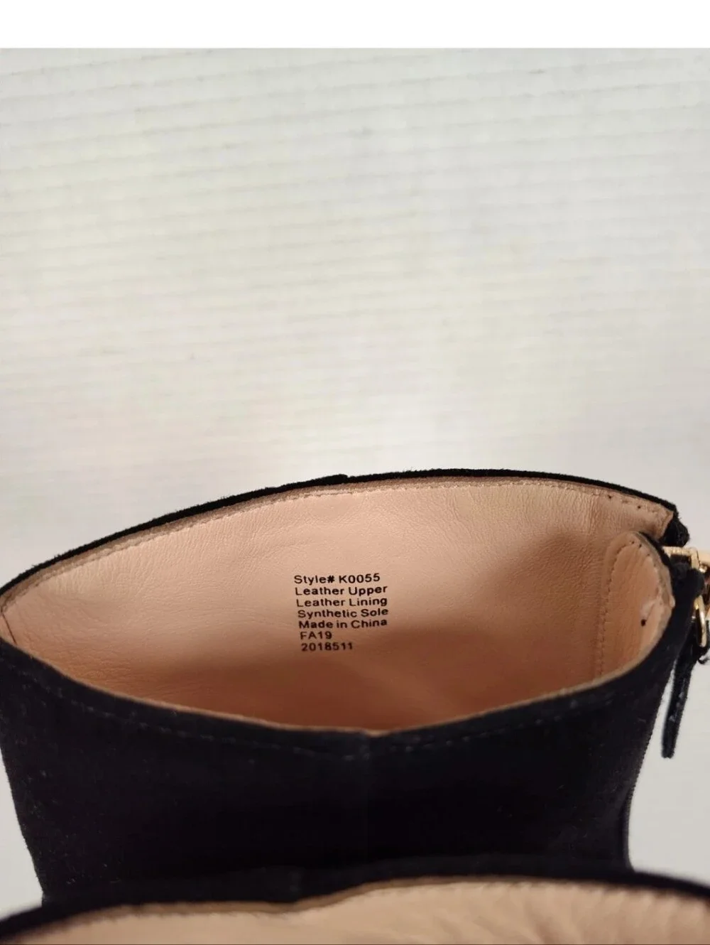 J.Crew Sadie Black Suede Block Heel Ankle Boots K0055 Almond Toe Womens 8.5